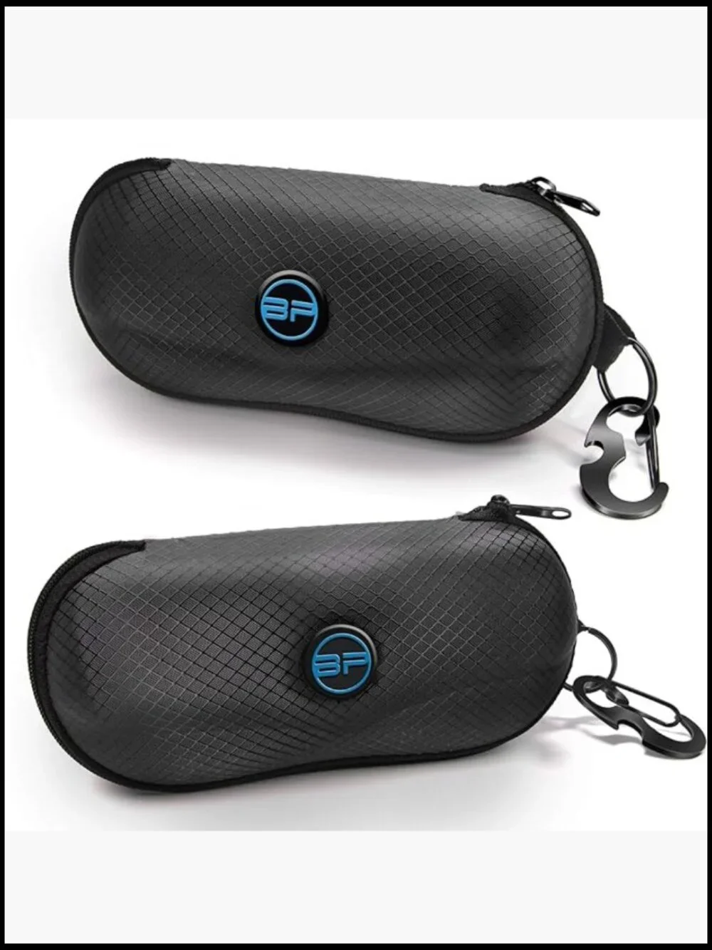 Semi-Hard EVA Sunglasses Case with Metal Belt Clip